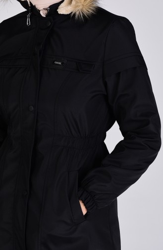 Manteau Noir 0128-02