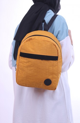 Yellow Back Pack 0044-02