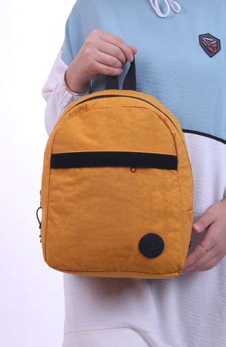 Yellow Back Pack 0044-02