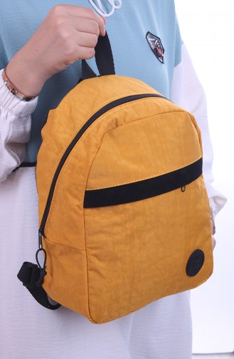 Yellow Back Pack 0044-02