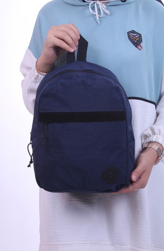 Dunkelblau Rucksack 0044-07