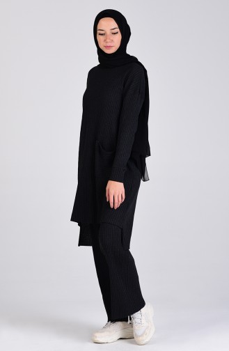 Pocket Tunic Trousers Double Suit 8146-07 Anthracite 8146-07