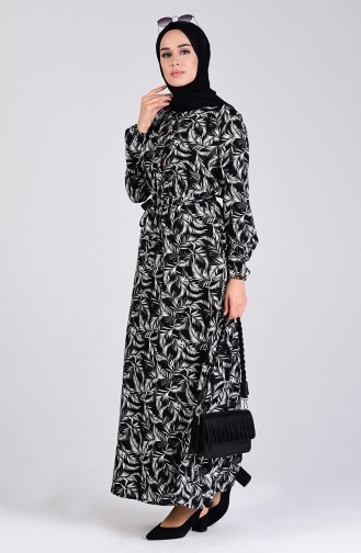 Robe Hijab Noir 6002-02