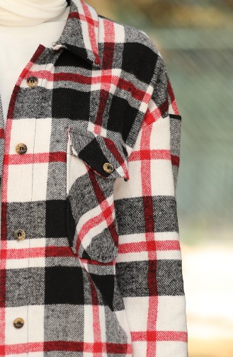 Buttoned Lumberjack Shirt 5330-01 Black 5330-01