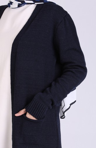 Navy Blue Cardigans 1456-01