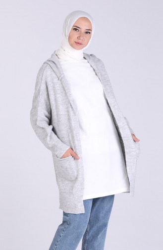 Light Gray Cardigans 1469-04