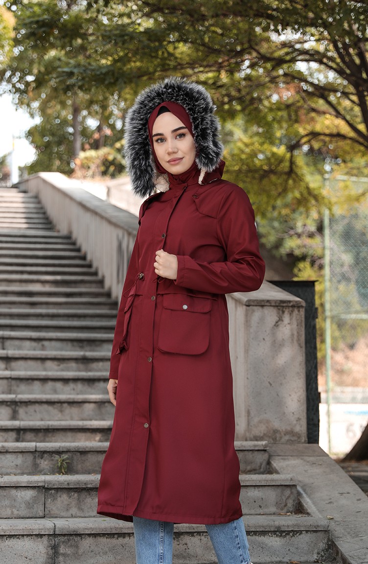 Manteau Bordeaux 6090 03 Sefamerve