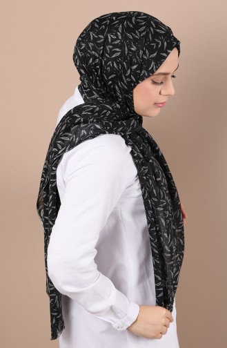 شال أسود 10951-09