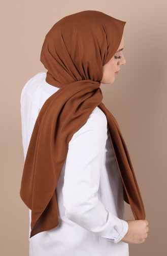 Düz Renk Şal 528-04 Taba