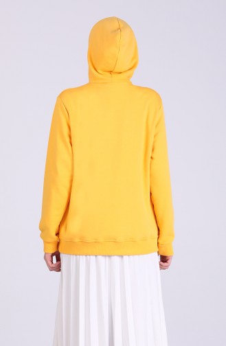 Sweatshirt Moutarde 3001-03