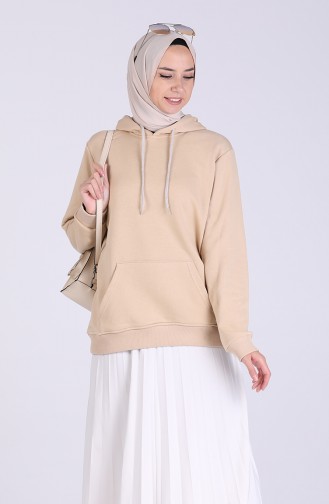 Beige Sweatshirt 3001-04