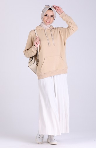 Beige Sweatshirt 3001-04