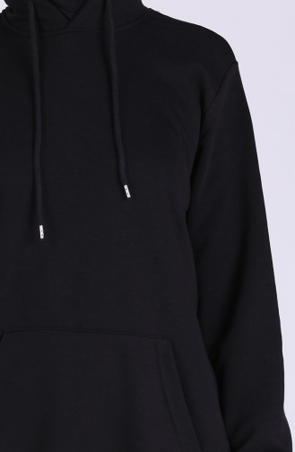 Sweatshirt Noir 3001-05
