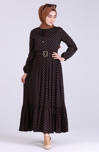 Robe Hijab Noir 4554-06