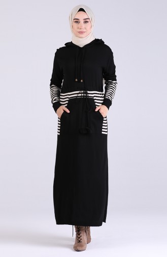 Robe Hijab Noir 7512-02