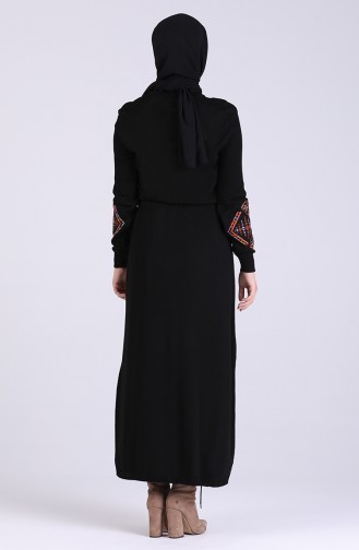 Robe Hijab Noir 7522-04