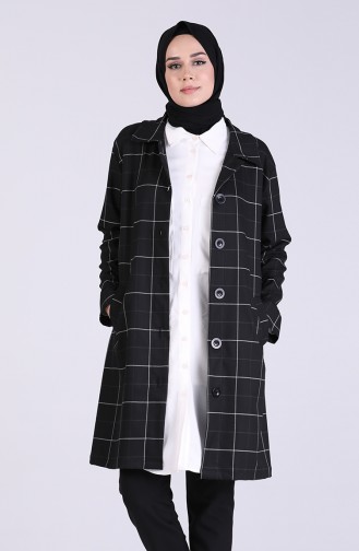 Black Trench Coats Models 4277-01