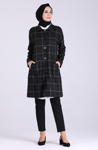 Black Trench Coats Models 4277-01