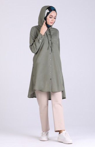 Light Khaki Green Tunics 3198-07