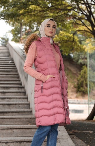 Dusty Rose Gilet 6033-05