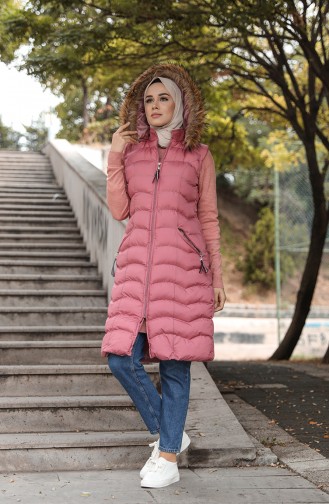 Dusty Rose Gilet 6033-05