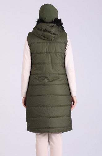 Gilet Sans Manches Khaki 10109-01