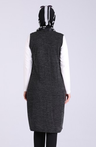 Light Black Gilet 5029-01