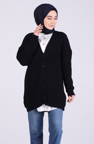 Navy Blue Cardigans 4218-03