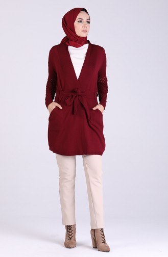 Claret Red Cardigans 4287-03