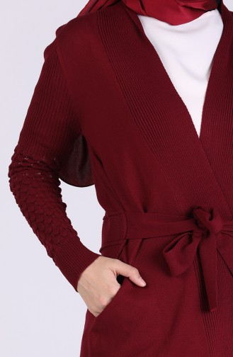 Claret Red Cardigans 4287-03