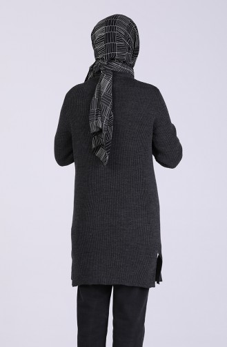 Rauchgrau Strickjacke 4288-06