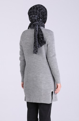 Grau Strickjacke 4288-07