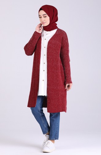 Claret Red Cardigans 0602-04