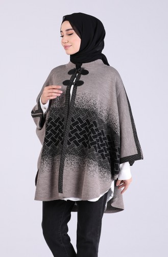 Mink Poncho 4242-04