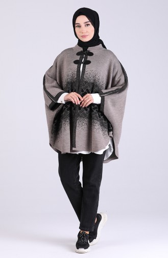 Mink Poncho 4242-04