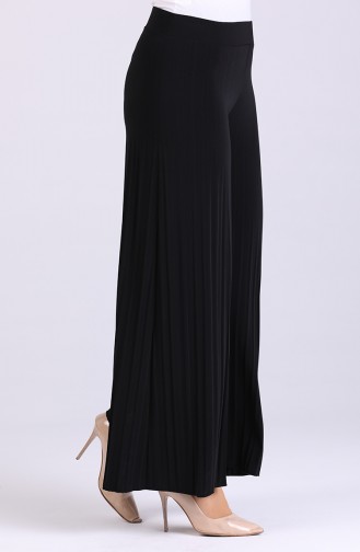 Sandy Inverted Pleat Trousers 4001a-02 Black 4001A-02