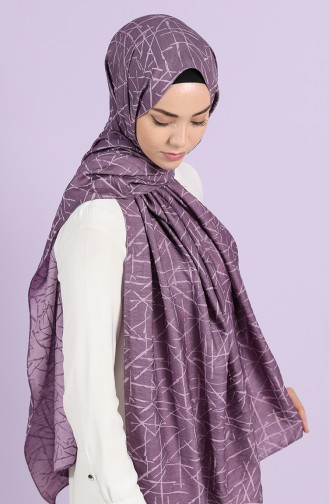 Armine Trend Line-3 Şal 444111-01 Mürdüm