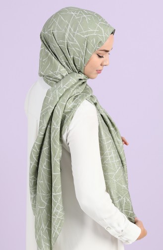 Light Khaki Green Shawl 444111-09