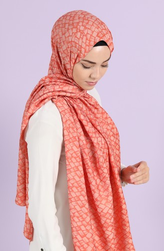 Orange Shawl 444112-03