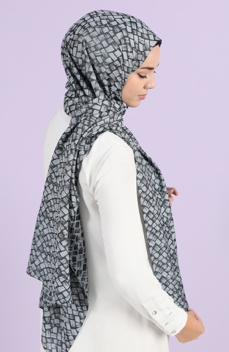 Armine Trend Line-4 Şal 444112-06 Füme