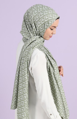 Light Khaki Green Sjaal 444113-04