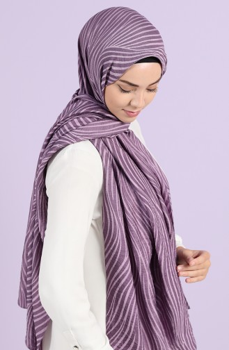 Armine Trend Line-2 Şal 444140-01 Mürdüm