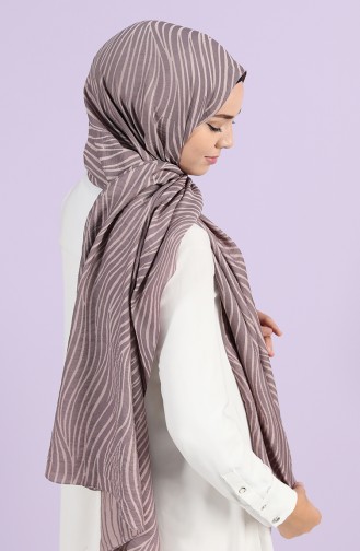 Dark Dusty Rose Shawl 444140-07