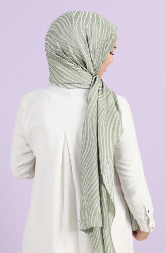 Light Khaki Green Sjaal 444140-10