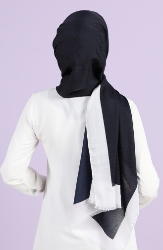 Navy Blue Shawl 180-113