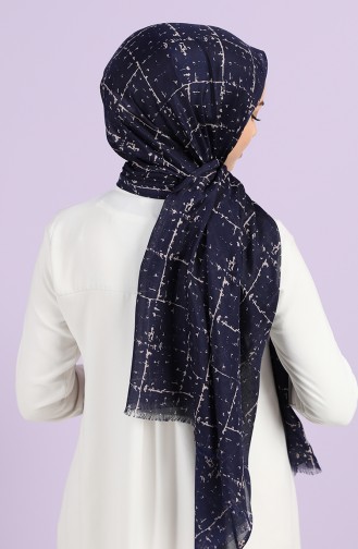 Navy Blue Shawl 360-118