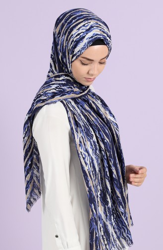 Navy Blue Shawl 10051-03