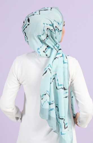 Mint green Sjaal 81005-01