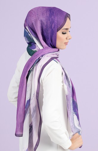 Purple Sjaal 90527-06