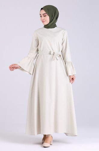 فستان أخضر حشيشي 1416-01